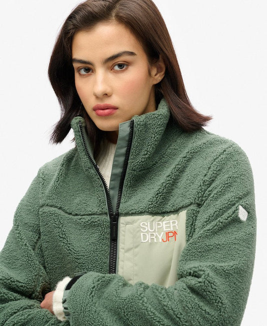 Fleece Trekker Jacket | Laurel Khaki