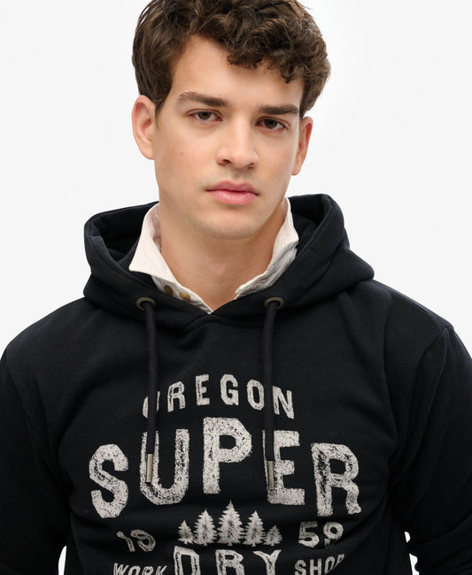 Work Shop Hoodie | Black
