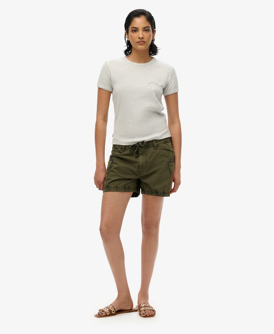 Cargo Hot Slim Fit Short | Olive Night Green