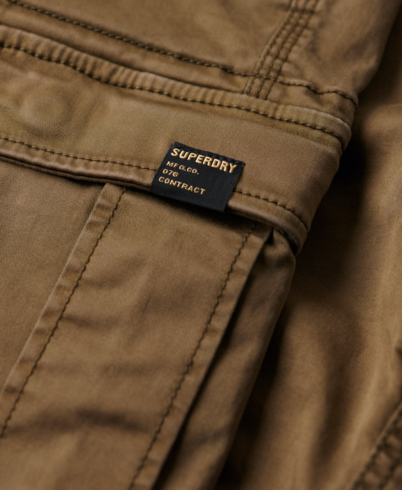 Mid Rise Slim Cargo | Khaki