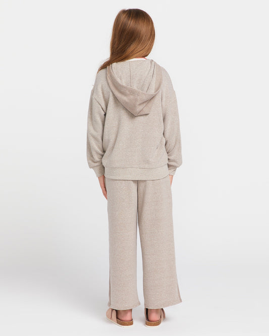 Big Girls Lived in Lounge Frenchie Zip Fleece