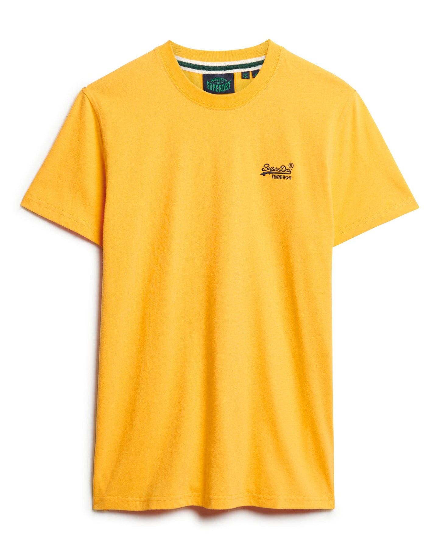 Essential Logo Embroidered Slim Fit Tee | Utah Gold