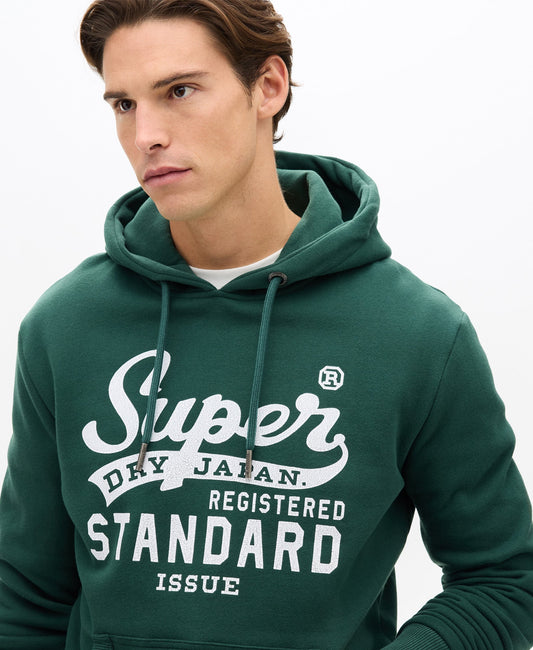 Standard Script Hoodie | Enamel Green