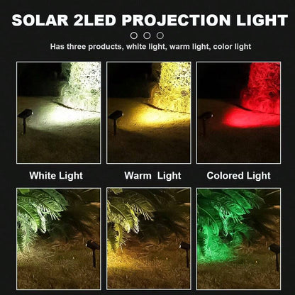 Solar Powered Landscape Spotlight