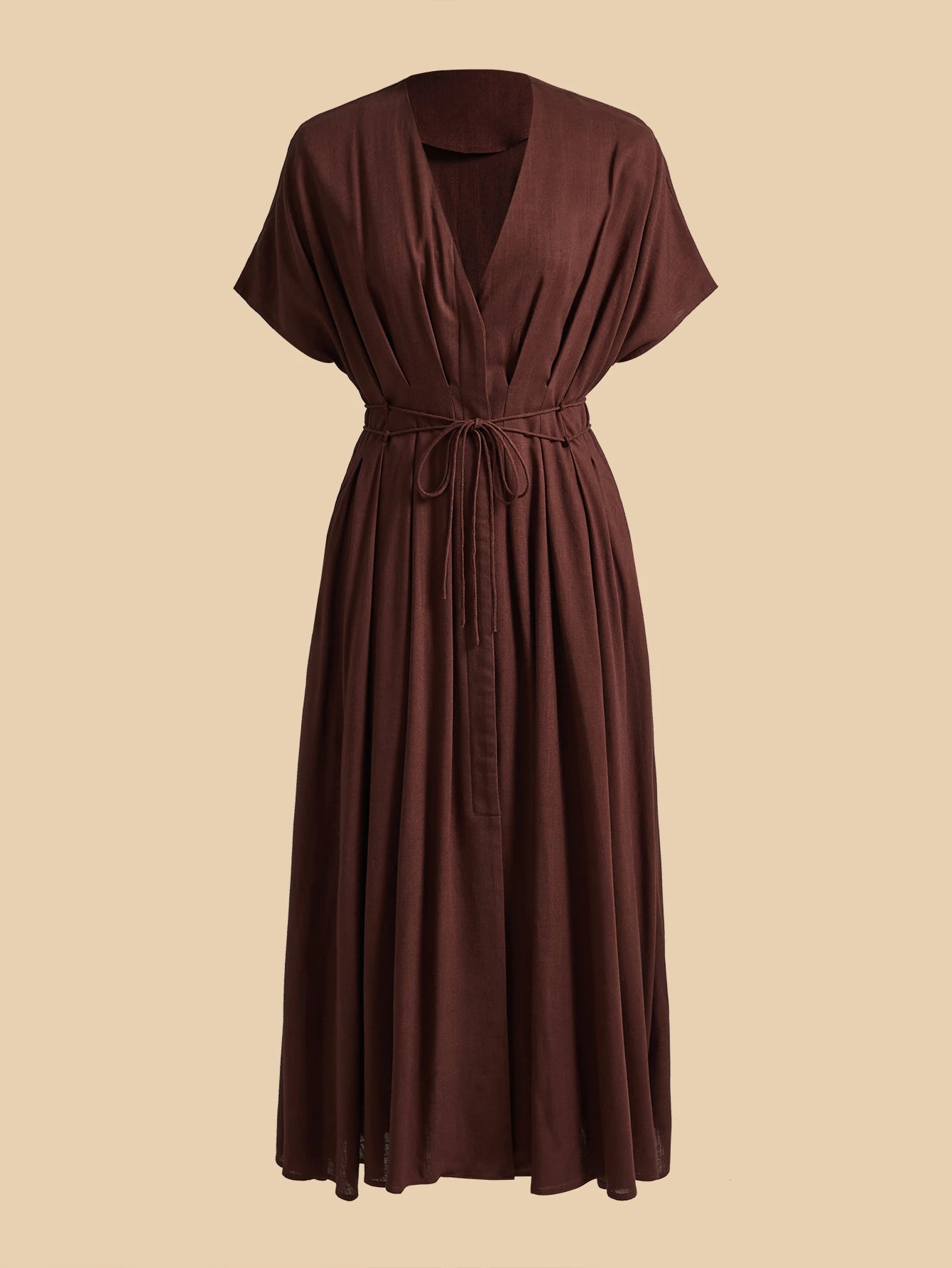 Women's New French Elegant Deep V-Neck  Dress
