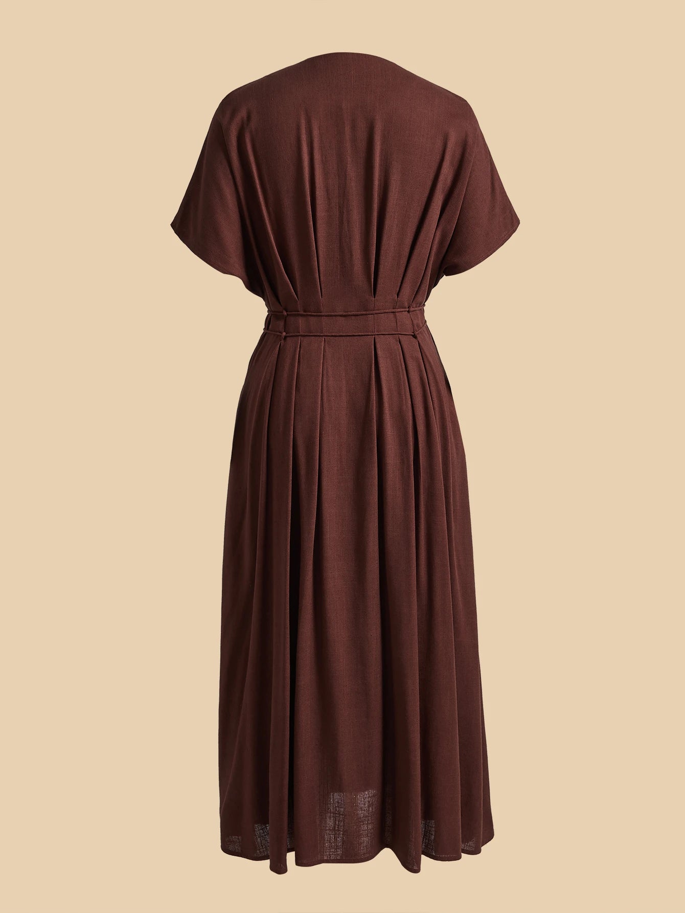 Women's New French Elegant Deep V-Neck  Dress