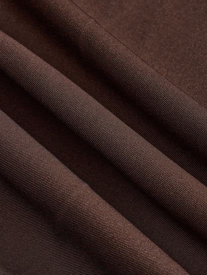 Women's Solid Color Pleated Wide Leg Pants