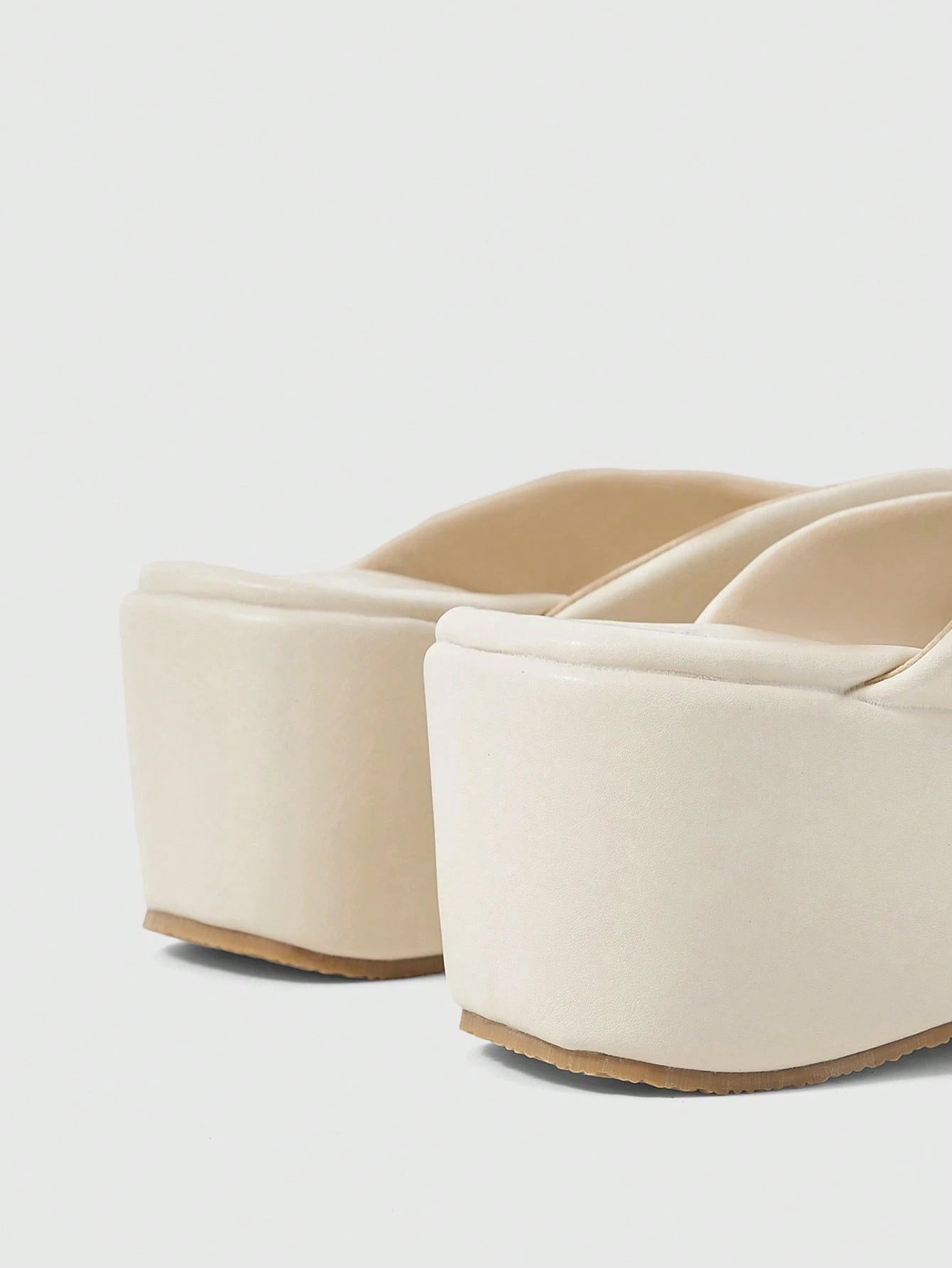 Women's Open Toe Platform High-Heeled Flip-Flops