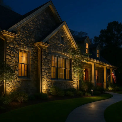 Solar Powered Landscape Spotlight