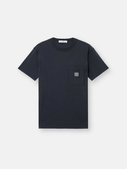 2100219 ORGANIC COTTON JERSEY 'FISSATO' EFFECT