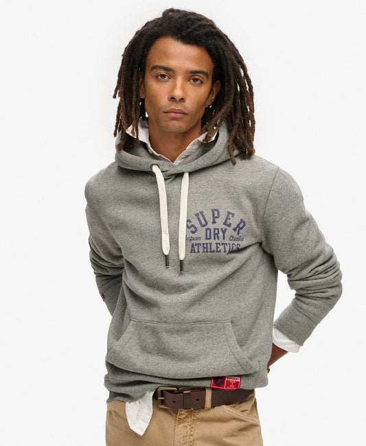 Track &amp; Field Graphic Hoodie | Light Grey True Grit