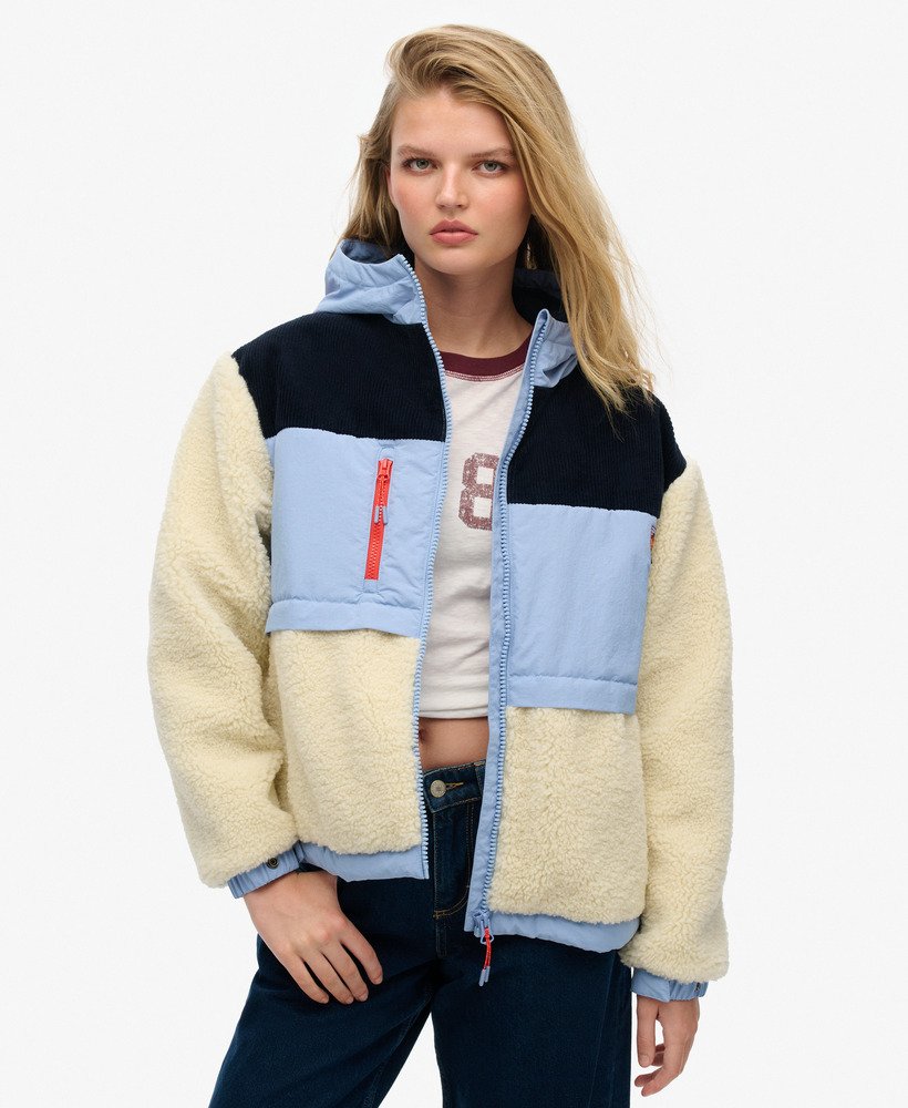 Hooded Fleece Jacket | Urban Cream