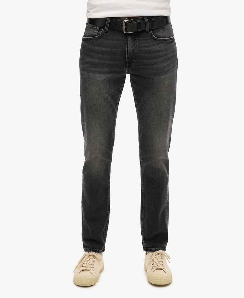 Organic Cotton Slim Jeans | Venom Vintage Black 32