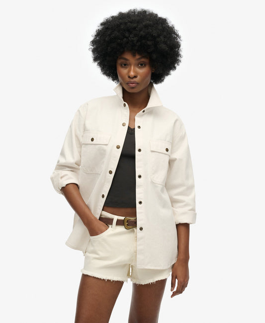 Workwear Overshirt | Off White