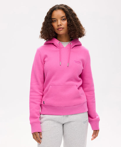 Essential Logo Hoodie | Flash Pink