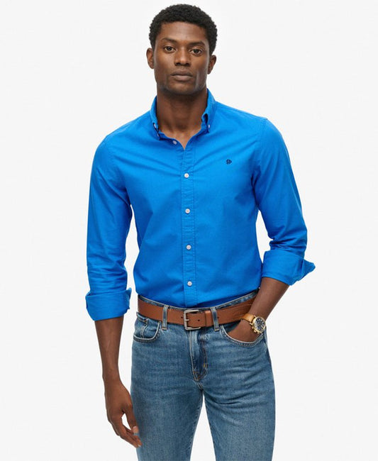 Classic Oxford Long Sleeve Shirt | French Blue