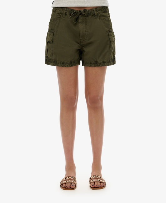 Cargo Hot Slim Fit Short | Olive Night Green