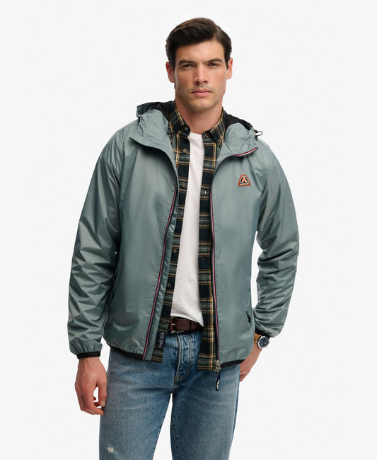Essential Tri Windbreaker Jacket | Slate Grey