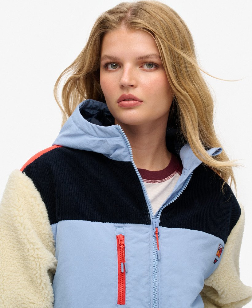 Hooded Fleece Jacket | Urban Cream