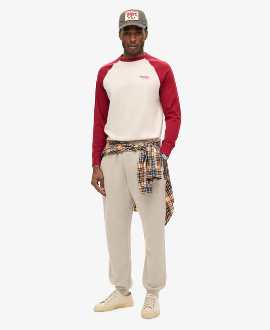 Micro Logo Graphic Jogger | Chateau Grey