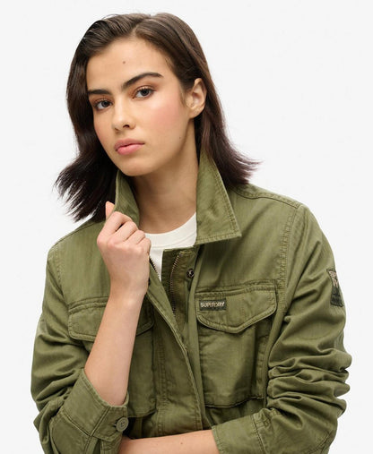 Military M65 Lined Jacket | Burnt Olive