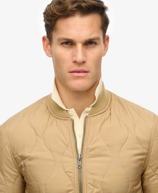 Surplus Quilted Liner Slim Fit Jacket | Classic Tan Brown