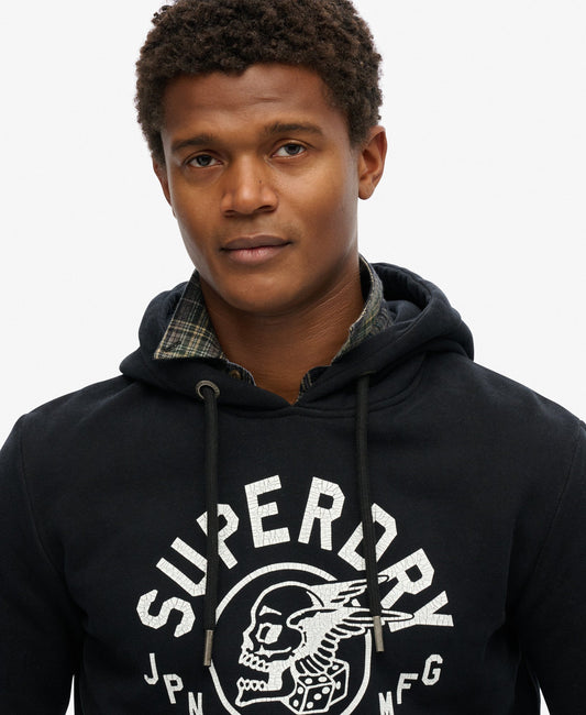 Black Label Hoodie | Black