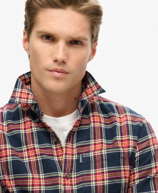 Vintage Check Shirt | Navy Check