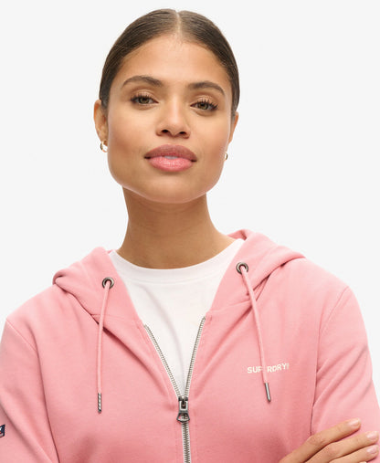 Plain Ziphood | Smoke Rose