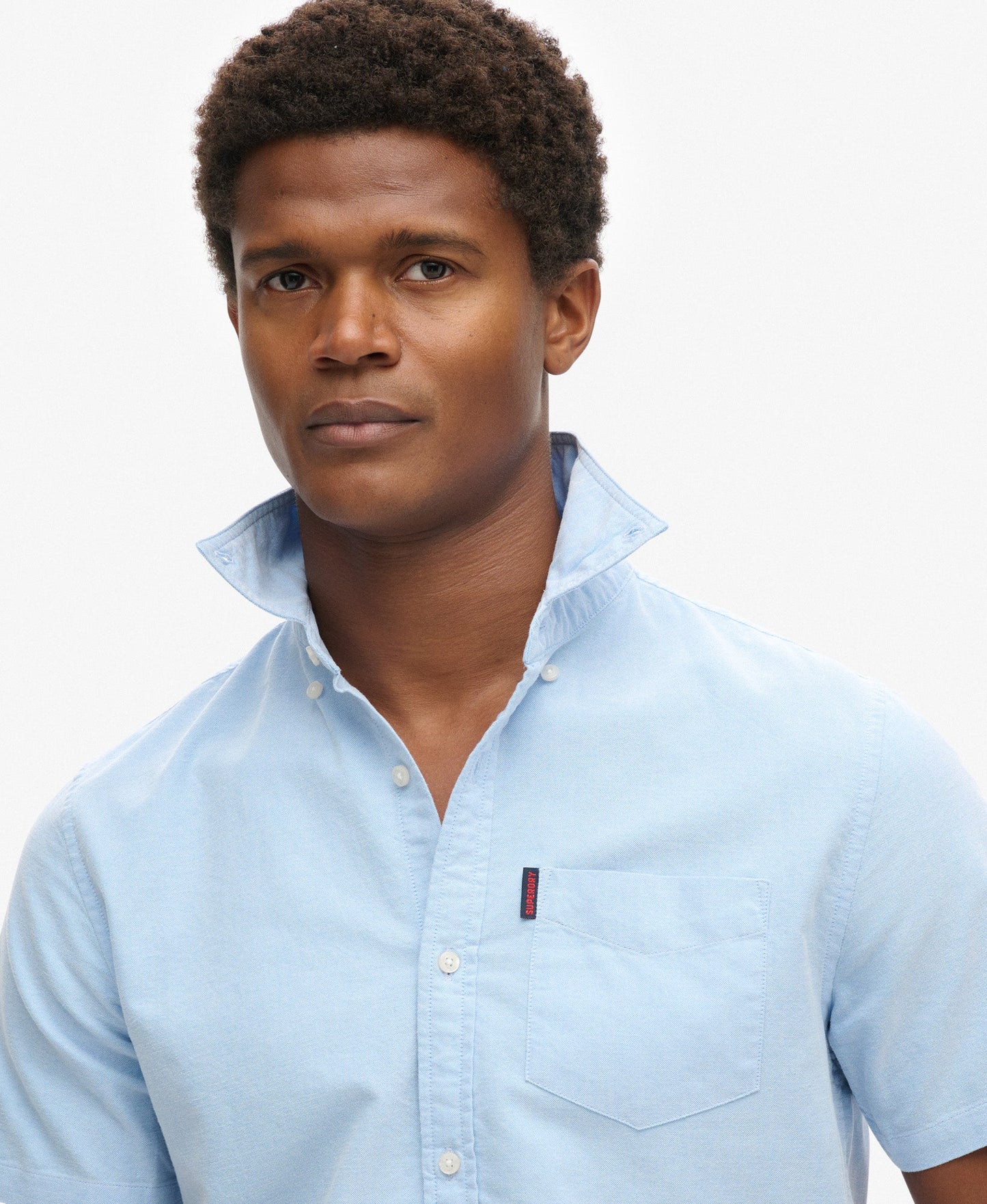 Vintage Oxford Short Sleeve Shirt | Classic Blue