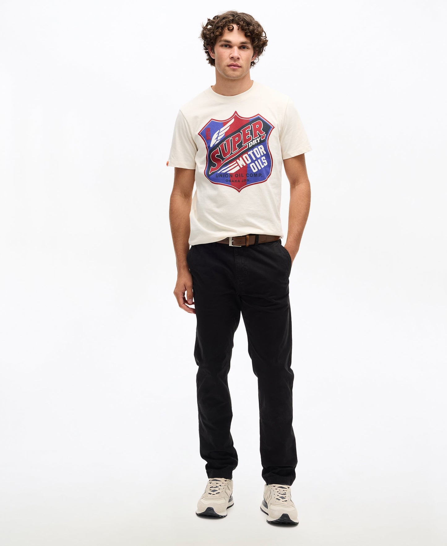 Vintage Slim Fit Chino Pant | Black
