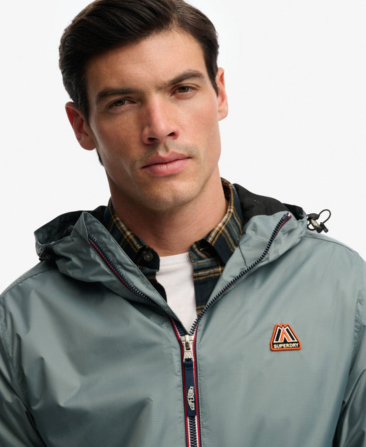 Essential Tri Windbreaker Jacket | Slate Grey