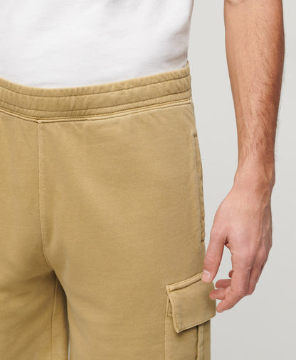 Contrast Stitch Cargo Short | Washed Cappuccino