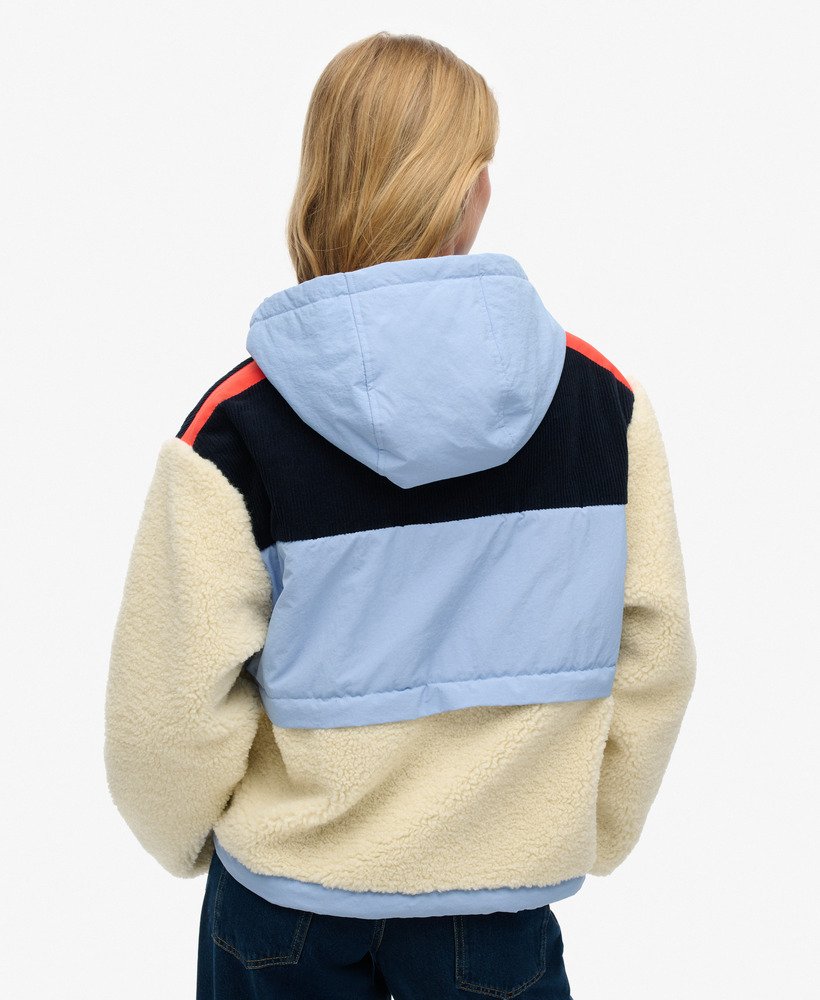 Hooded Fleece Jacket | Urban Cream