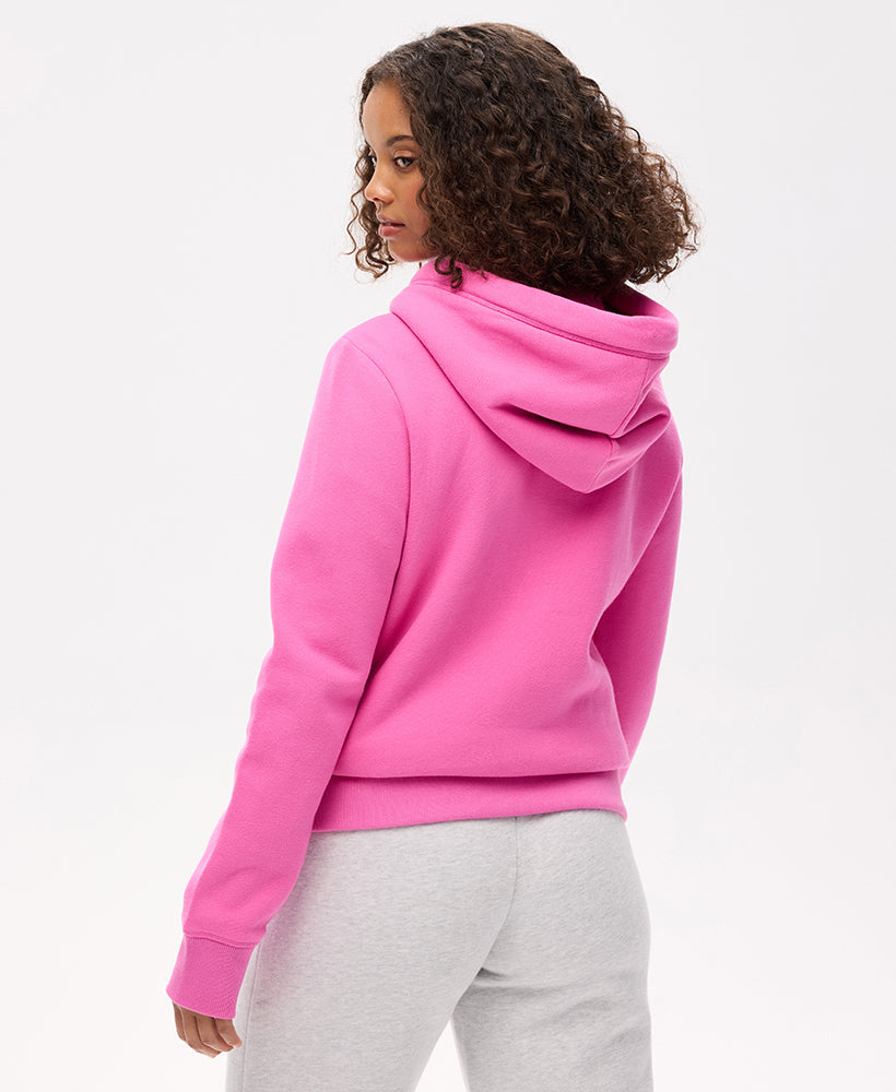 Essential Logo Hoodie | Flash Pink