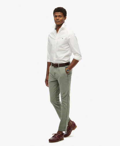 International Slim Fit Chino | Washed Sage 32