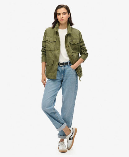 Military M65 Lined Jacket | Burnt Olive