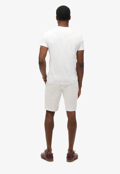 Vintage Slim Fit Chino Short | Optic
