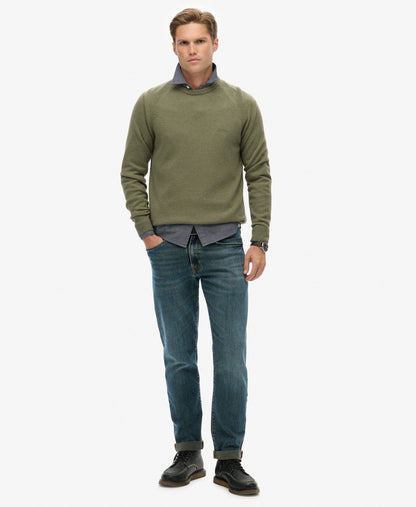 Wool Blend Jumper | Light Sage