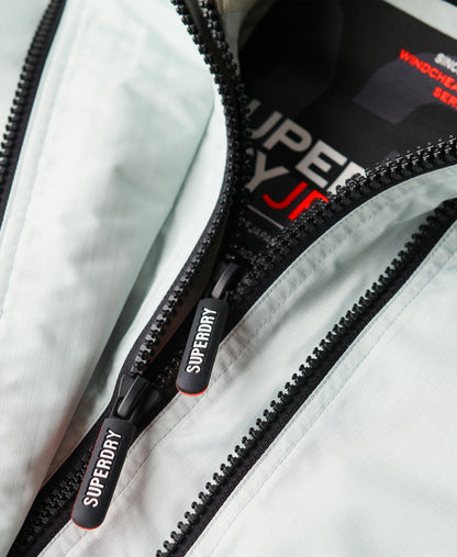 Mountain Windbreaker Slim Fit Jacket | Puritan Grey