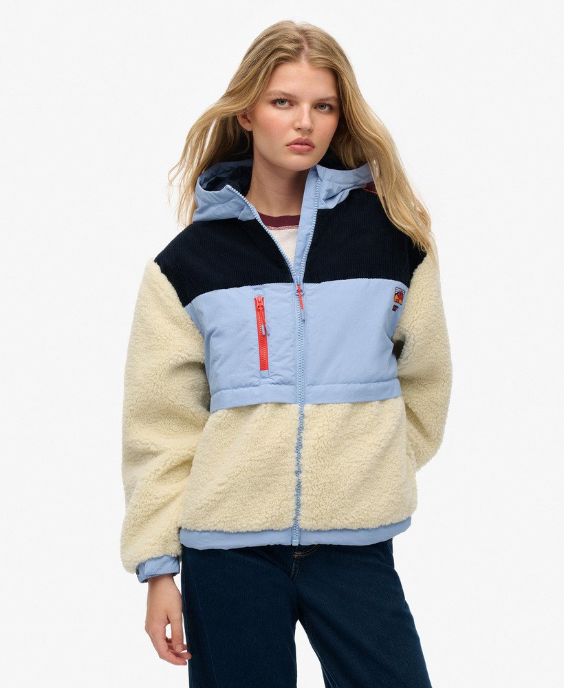 Hooded Fleece Jacket | Urban Cream