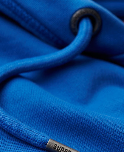 Cooper Tonal Logo Hoodie | Royal Mid Blue