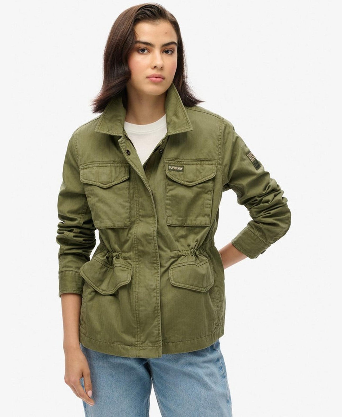 Military M65 Lined Jacket | Burnt Olive