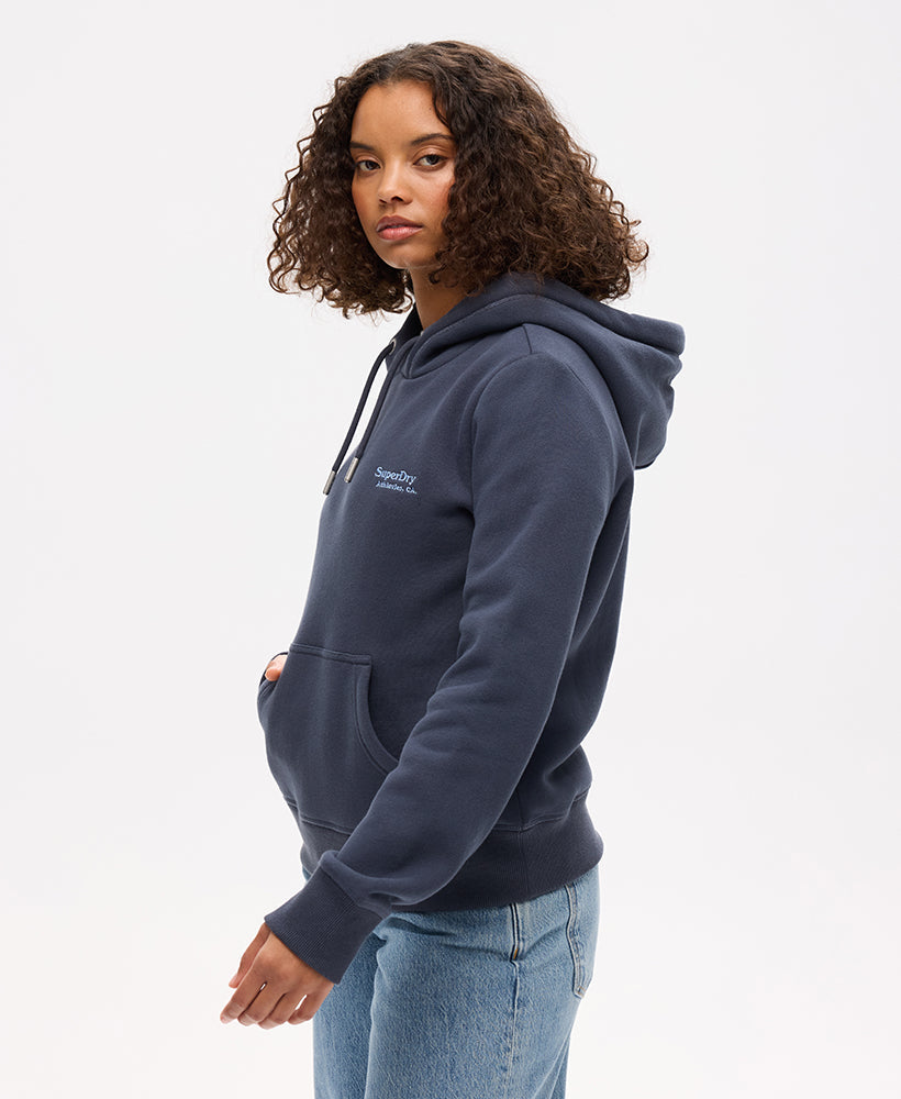 Essential Logo Hoodie | Montauk Navy