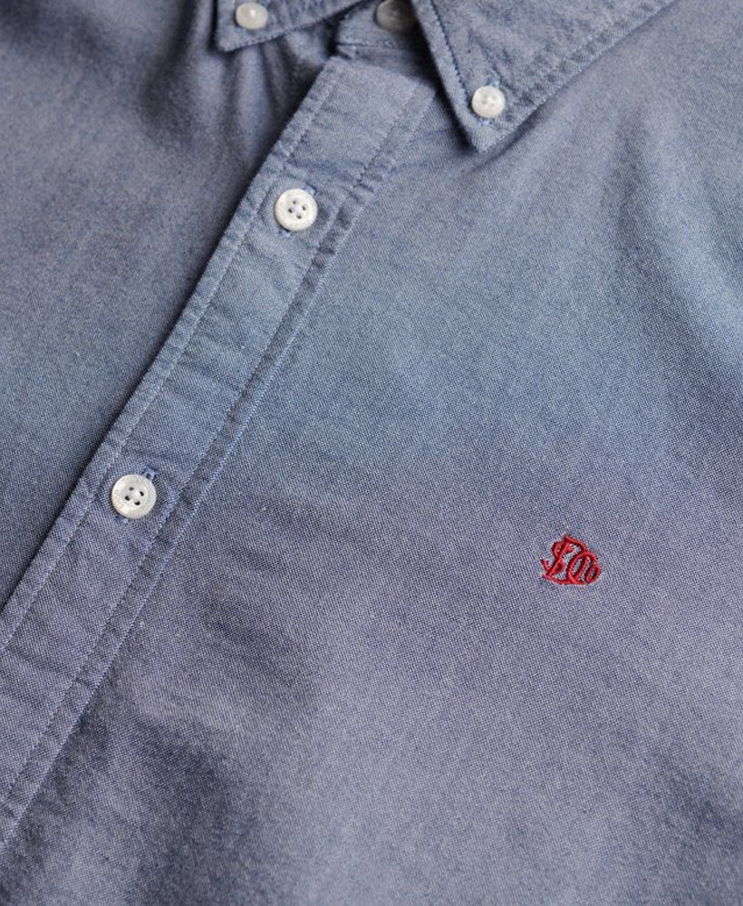 Classic Oxford Long Sleeve Shirt | Ocean Navy Chambray