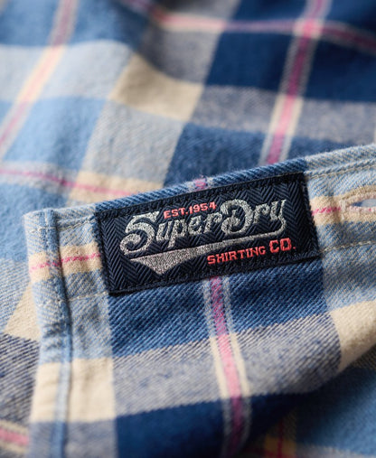 Lumberjack Check Flannel Shirt | Classic Blue Check
