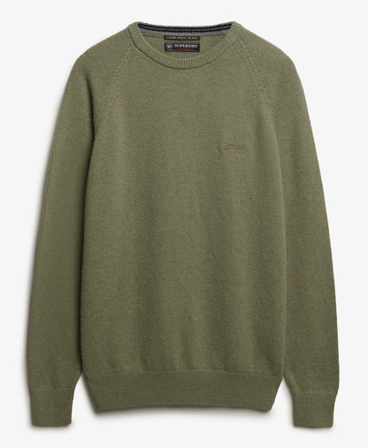 Wool Blend Jumper | Light Sage