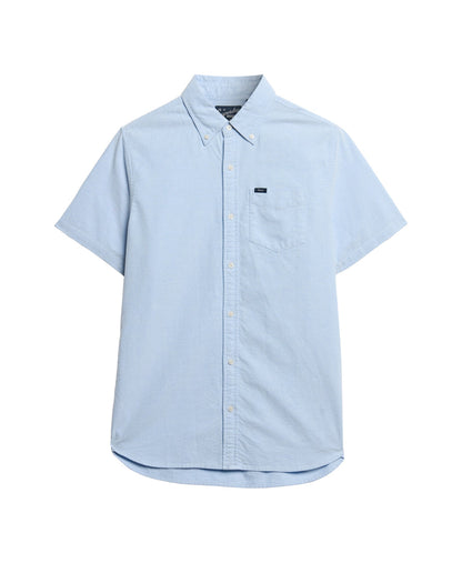 Vintage Oxford Short Sleeve Shirt | Classic Blue