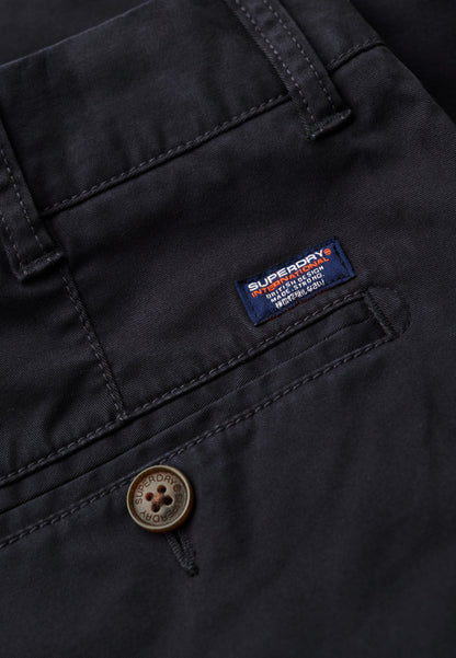 Vintage Slim Fit Chino Short | Midnight Navy