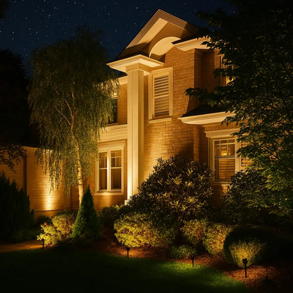 Solar Powered Landscape Spotlight